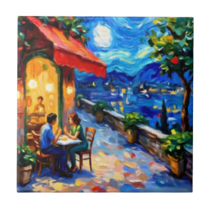 Valentine's Day Couple Tile