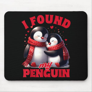 Valentine's day couple wife & husband i found my p mouse mat