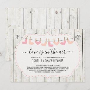 Valentines Day Couple's / Wedding / Bridal Shower Invitation