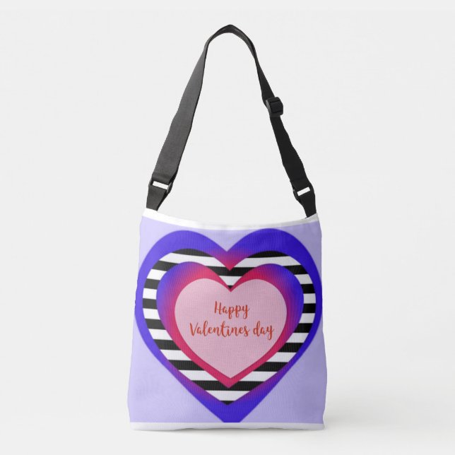 Valentine's Day  Crossbody Bag (Front)
