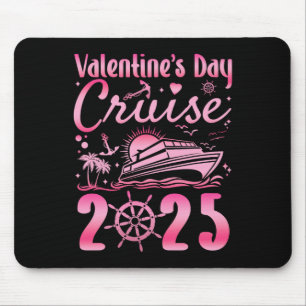 Valentine's Day Cruise 2025 Vacation Matching Coup Mouse Mat