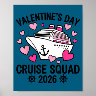 Valentines Day Cruise 2026 Cruise Husband Wife Mat Poster