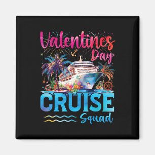 Valentine's Day Cruise Squad 2026 Couples Vacation Magnet