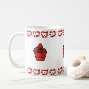 Valentine's Day Cupcake Mugs