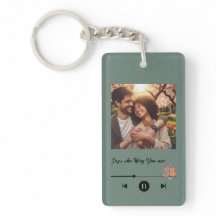 Valentine's Day Custom Photo Keychain 
