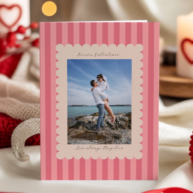 Valentine's Day Custom Photograph Romantic Holiday Card (Creator Uploaded)