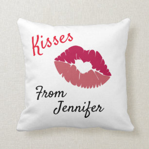 Valentine's Day Customisable Kiss Pillow
