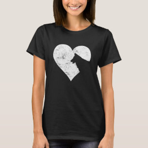 Valentine's Day Cute German Shepherd Dog Lover Dog T-Shirt