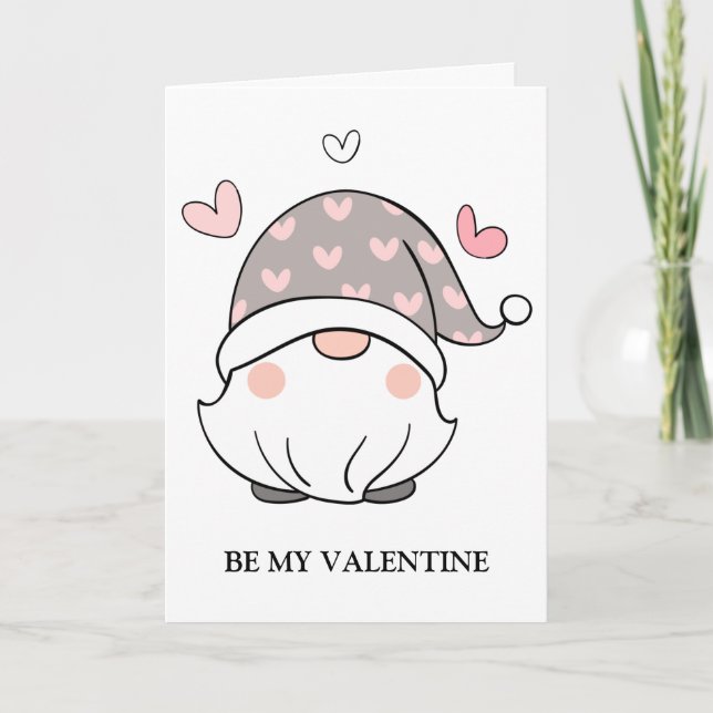 Valentines Day Cute Love Holiday Gnome (Front)