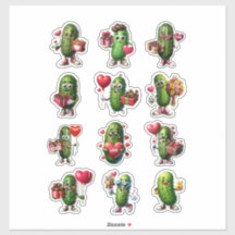 Valentine's Day Cute Pickle 