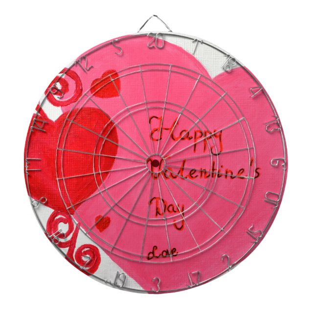 Valentine's Day Dartboard (Front)