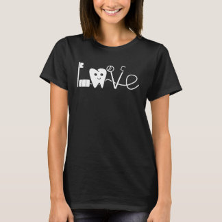 Valentines Day Dentist Clothing  for Him Her Tooth T-Shirt