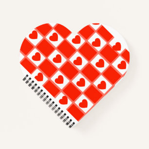 Valentine's day design Spiral Photo Notebook