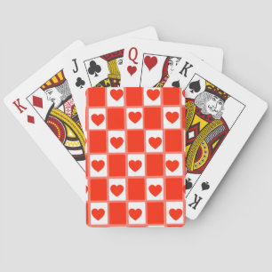 Valentine's day design Spiral Photo Notebook Playing Cards