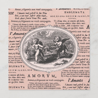 Valentine's Day Dinner Dance Vintage Cupids Invitation