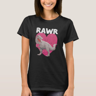Valentines Day Dinosaur RAWR rex  Tyrannosaurus  1 T-Shirt