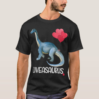 Valentines Day Dinosaur Toddler Dinosaur T-Shirt