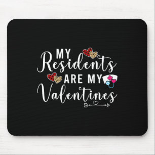 Valentines Day Doctor Nurse Gifts Idea Funny Valen Mouse Mat
