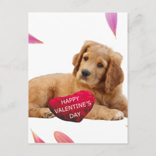 Valentine's Day Dog heart card