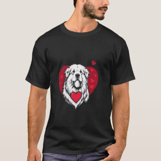 Valentine's Day Dog Lover Heart T-Shirt