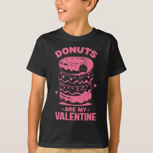 Valentine's Day Donut Tee Sweet Candy Donut Are My