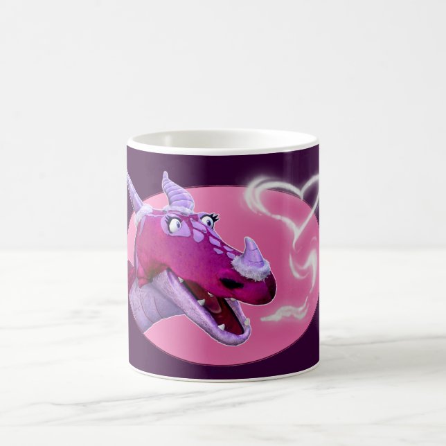 Valentine's Day Dragon Coffee Mug (Center)