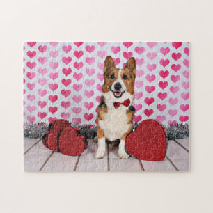 Valentine's Day - Dunkin - Corgi Jigsaw Puzzle