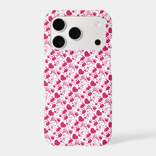 Valentines day elements patterns
