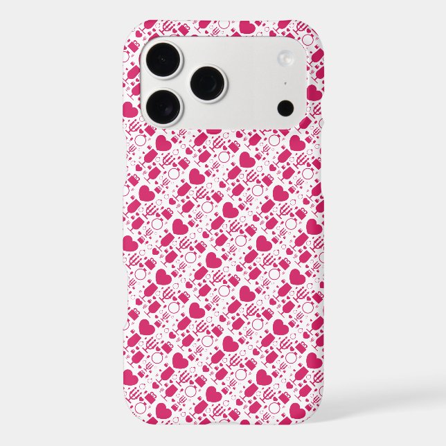 Valentines day elements patterns (Back)