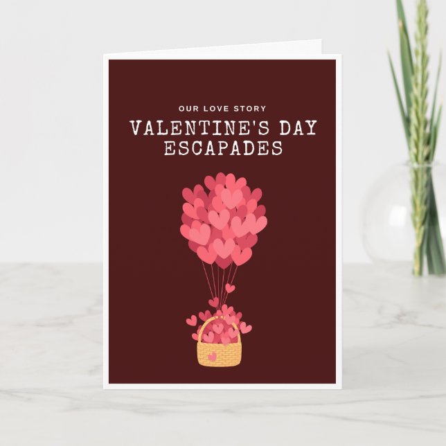Valentine's Day Escapades Card (Front)
