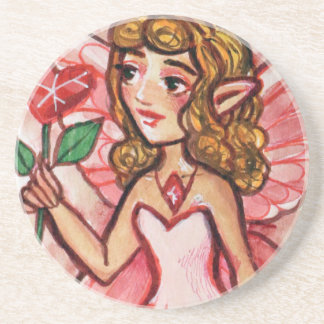 Valentine's Day Fairy Coaster