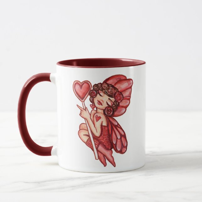 Valentine's Day Fairy                              Mug (Left)