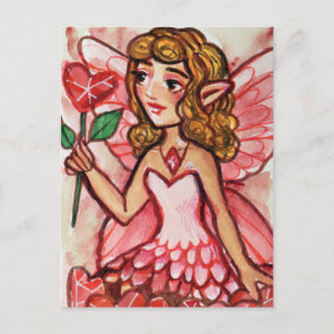 Valentine's Day Fairy Postcard