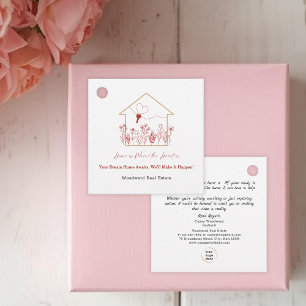 Valentine's Day February Pop By Real Estate Chic Favour Tags