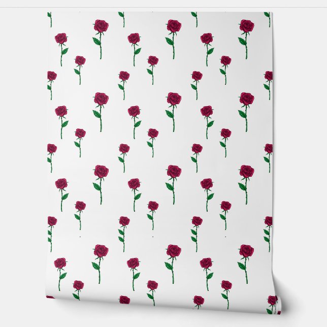 Valentine's Day flower rose love nature Wallpaper (Unrolling)