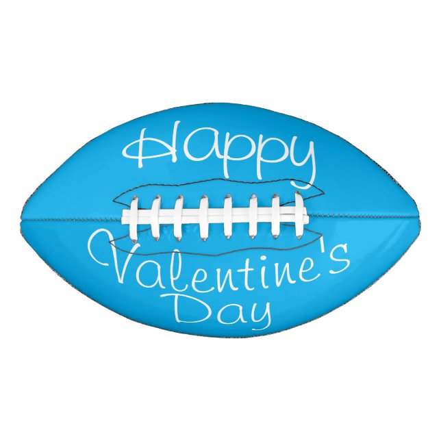 Valentine's Day football by dalDesignNZ American Football (Front)
