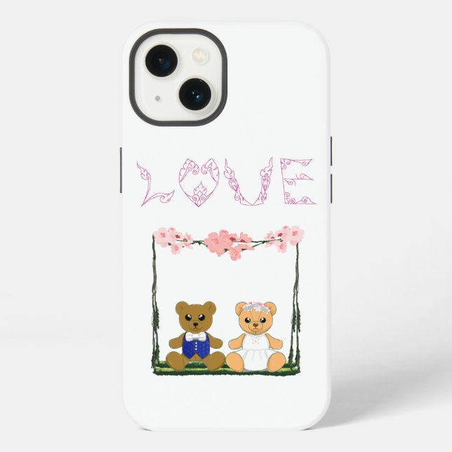 Valentine's day for iPhone / iPad case (Back)