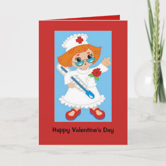 Valentine's Day for Nurse - I Love You Card