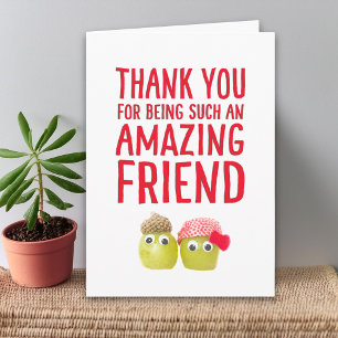 Valentine's Day for Vegan Friend, Cute Fruits Love Card
