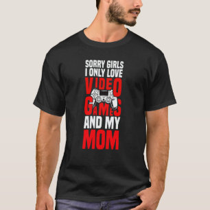 Valentines Day for Video Games Gamer And Mom 1 T-Shirt