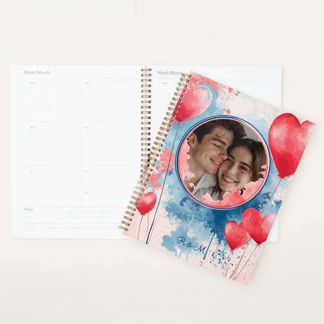 Valentine's Day Framed Couple Planner (Display)