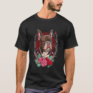 Valentine's day  French Bulldog Dog Valentine  17 T-Shirt