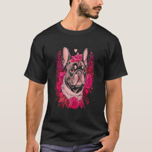 Valentine's day  French Bulldog Dog Valentine  32 T-Shirt