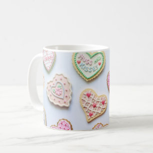 Valentine's Day Friends Hearts Cookies Coffee Mug