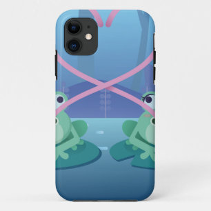 valentines day frog lovers iPhone 11 case