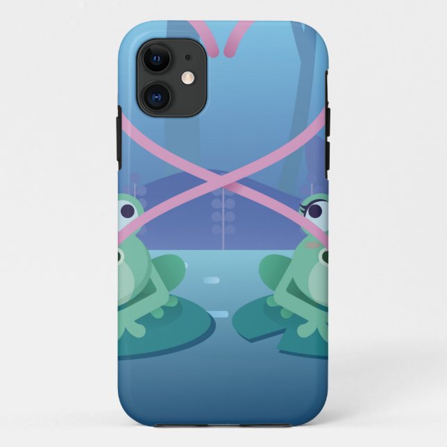 valentines day frog lovers Case-Mate iPhone case (Back)