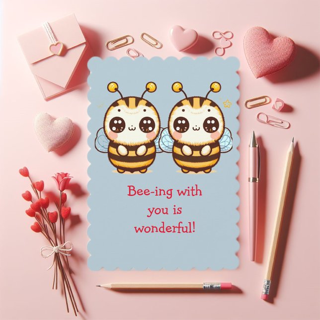 Valentine's Day funny  (A cute Valentine's card is just right for the classroom.)