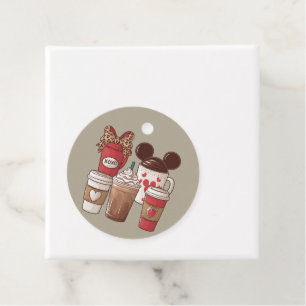 Valentine's Day Funny Latte Coffee Lover  Favour Tags