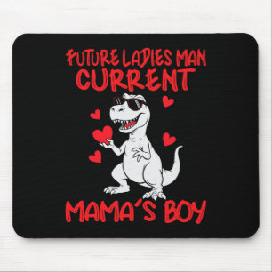 Valentines Day Future Ladies Man Current Mamas Boy Mouse Mat