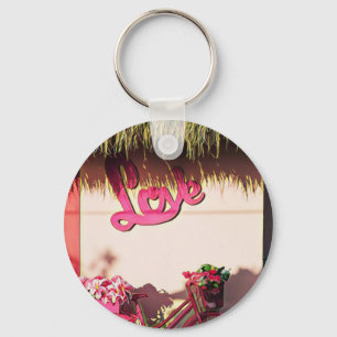 Valentine's day gift for bikers key ring